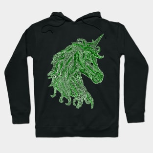 Mythical Unicorn - Green Hoodie